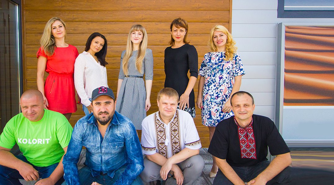 Команда базы строительных материалов Вилла Терра